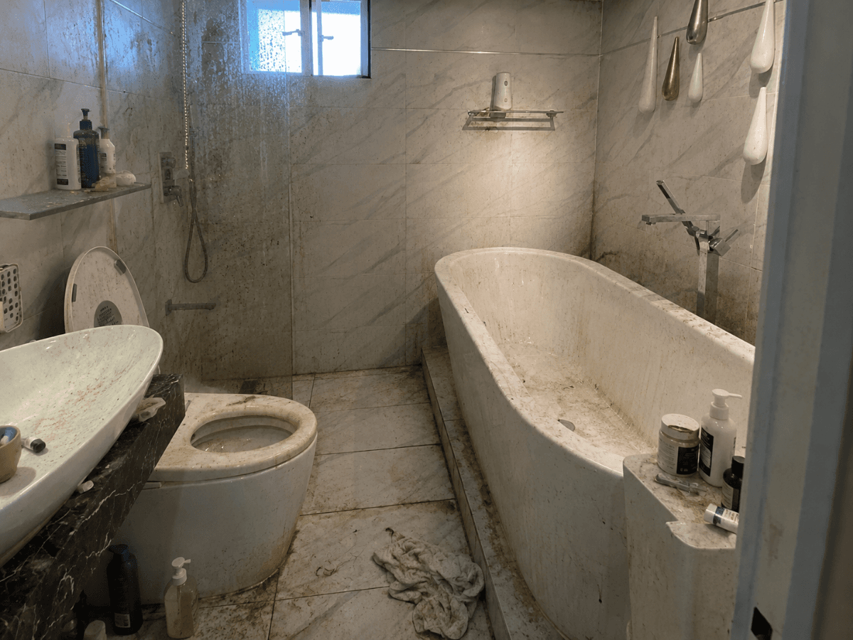 Bathroom Refresh before